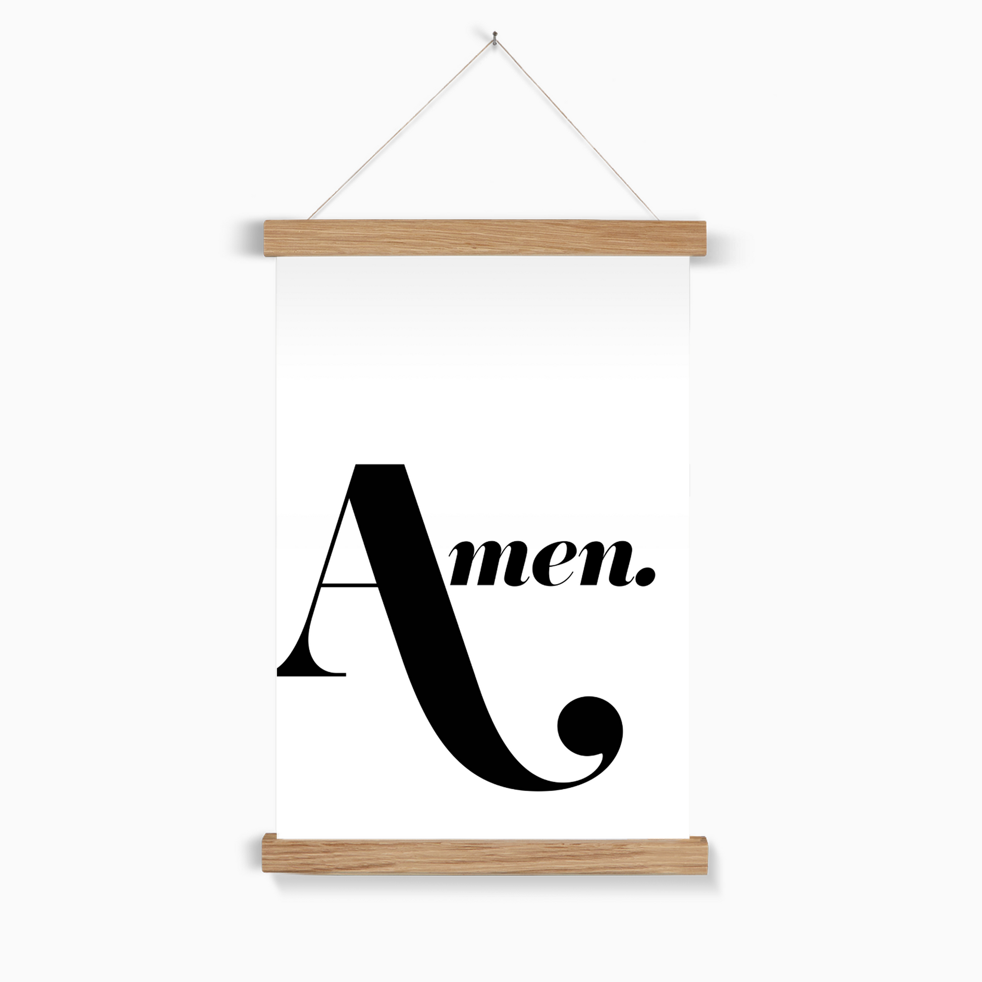 Amen print - Faith Curated