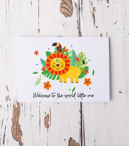 Welcome to the world little one card