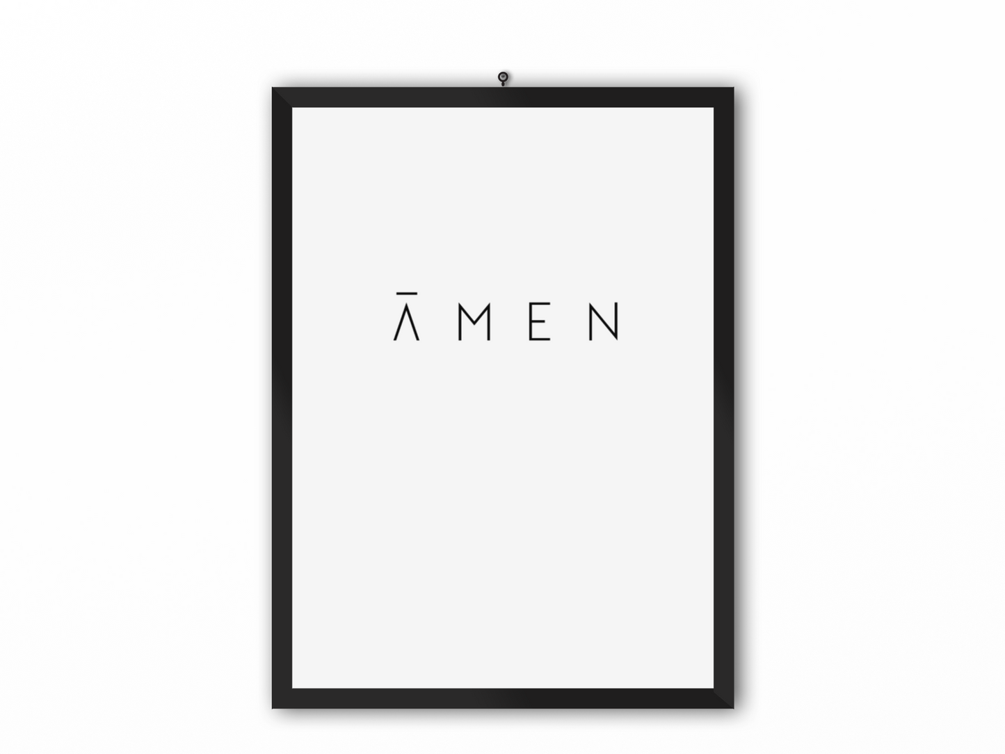 Amen caps print - Faith Curated